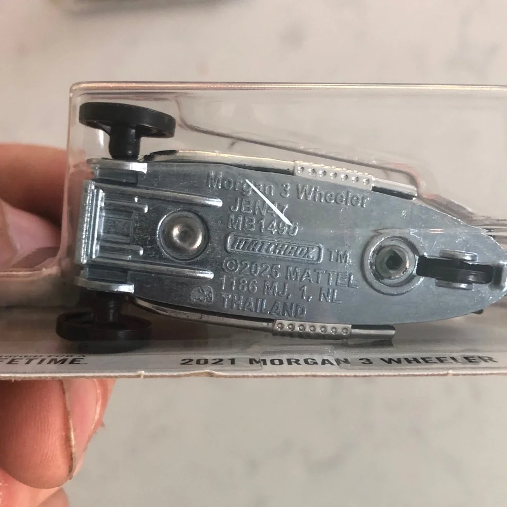 Mattel Matchbox Green Morgan 3 Wheeler